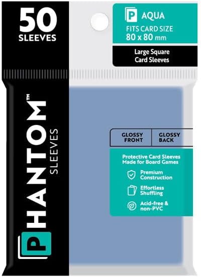 Phantom Sleeves: Glossy/Glossy - Aqua Size