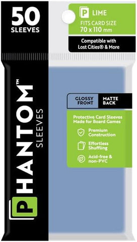 Phantom Sleeves: Glossy/Matte - Lime Size