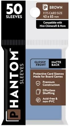 Phantom Sleeves: Glossy/Matte - Brown Size