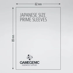 Gamegenic: Prime Deck Protector Japanese - Green (60)