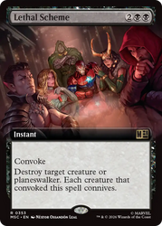 Lethal Scheme (Extended Art) [Marvel Super Heroes Commander]