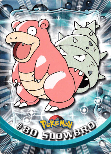 Slowbro (80) (Holo Foil) (Blue Logo) [Topps Pokemon]
