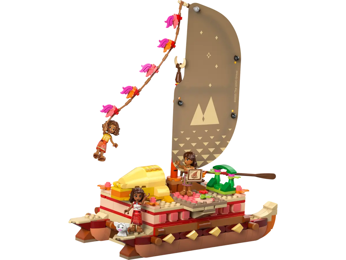 Lego: Moana 2 - Moana's Adventure Canoe