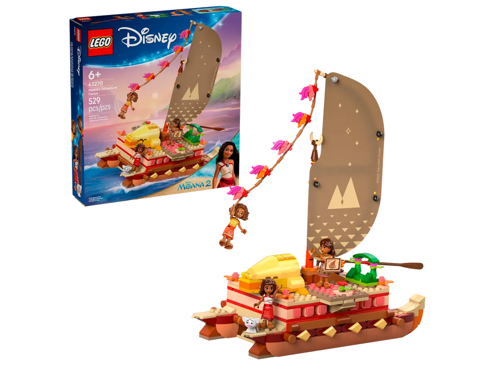 Lego: Moana 2 - Moana's Adventure Canoe