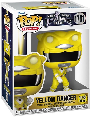 Funko POP! Movies: Mighty Morphin Power Rangers Movie - Yellow Ranger
