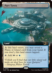 Port Town (Extended Art) [Marvel Super Heroes Commander]