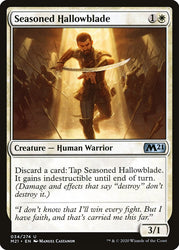 Seasoned Hallowblade [Core Set 2021]