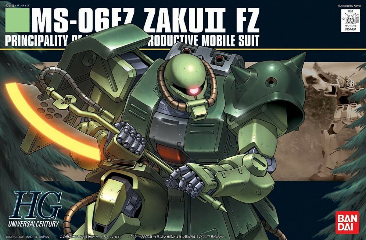 HGUC MS-06FZ ZAKU II KAI