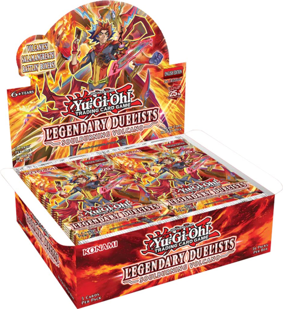 Legendary Duelists: Soulburning Volcano - Booster Box (Unlimited)