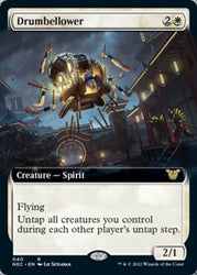 Drumbellower (Extended Art) [Kamigawa: Neon Dynasty Commander]