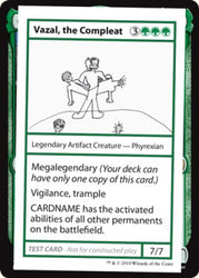Vazal, the Compleat (2021 Edition) [Mystery Booster Playtest Cards]