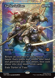 Turtles in Time (Showcase) (Fracture Foil) [Teenage Mutant Ninja Turtles]