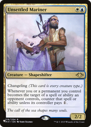 Unsettled Mariner (MH1) [The List]