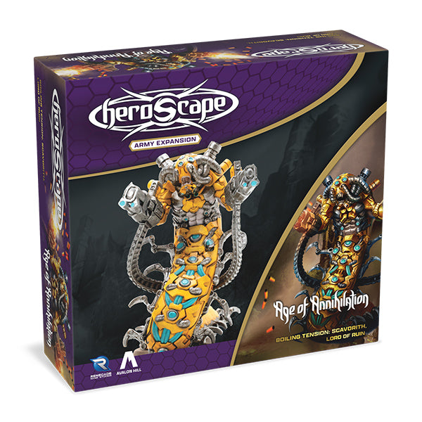 Heroscape Army Expansion: Boiling Tension - Scavorith, Lord of Ruin
