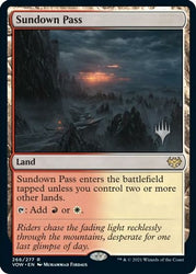 Sundown Pass (Promo Pack) [Innistrad: Crimson Vow Promos]