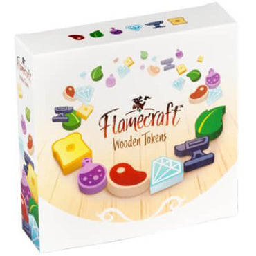 Flamecraft Wooden Resource Tokens