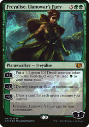 Freyalise, Llanowar's Fury (Oversized) [Commander 2014 Oversized]