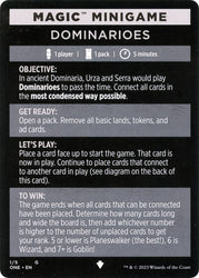 Dominarioes (Magic Minigame) [Phyrexia: All Will Be One Minigame]