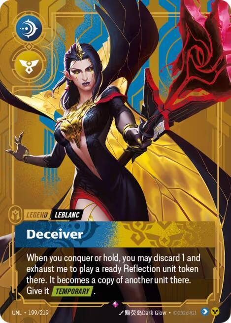 LeBlanc, Deceiver (199/219) [Unleashed]