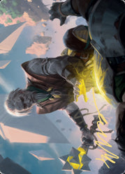 Expedition Healer Art Card (Gold-Stamped Signature) [Zendikar Rising Art Series]
