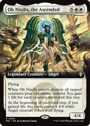 Ob Nixilis, the Ascended (Extended Art) [Reality Fracture Commander]