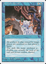 Hurkyl's Recall [Fourth Edition]