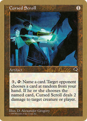 Cursed Scroll (Kai Budde) [World Championship Decks 1999]