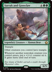 Surrak and Goreclaw [Foundations Commander]