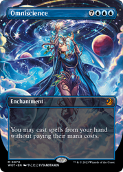 Omniscience (Anime Borderless) [Wilds of Eldraine: Enchanting Tales]