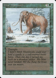 War Mammoth [Revised Edition]