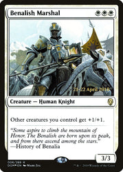 Benalish Marshal [Dominaria Prerelease Promos]
