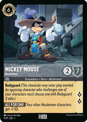 Mickey Mouse - Musketeer (GenCon 2023) (11/P1) [Promo Cards]