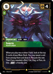 Ivern, Nurturer (Alternate Art) (051a/219) [Unleashed]