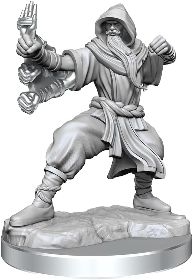 D&D Frameworks: Human Monk Male