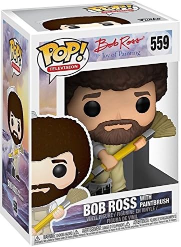 Funko Pop!: Bob Ross with Paintbrush