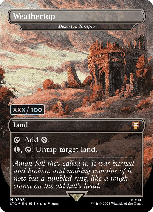 Weathertop - Deserted Temple (Serialized) [The Lord of the Rings: Tale Weathertop - Deserted Temple (Serialized) [The Lord of the Rings: Tale