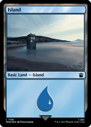 Island (1158) (Surge Foil) [Doctor Who]