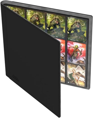 Ultimate Guard: 12-Pocket Quadrow Portfolio Xenoskin - Black