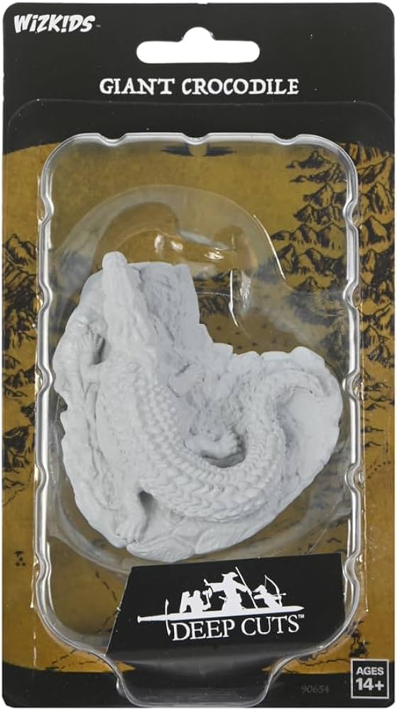 WizKids Deep Cuts: Giant Crocodile (Wave 21)