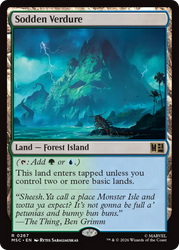Sodden Verdure (Surge Foil) [Marvel Super Heroes Commander]