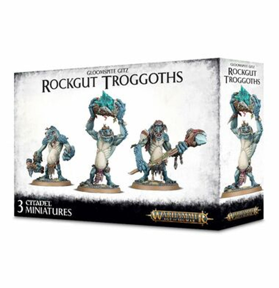 Warhammer, Age of Sigmar: Gloomspite Gitz - Rockgut Troggoths