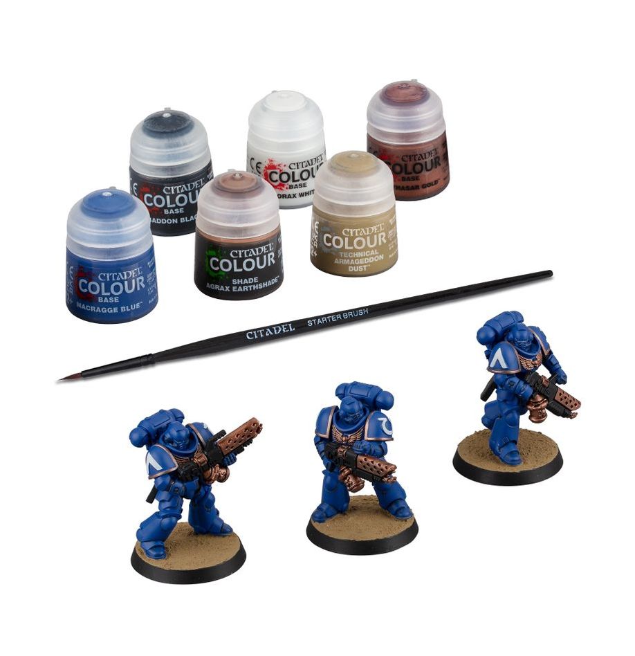 Warhammer 40K: Space Marines - Infernus Marines + Paints Sets