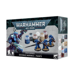 Warhammer 40K: Space Marines - Infernus Marines + Paints Sets