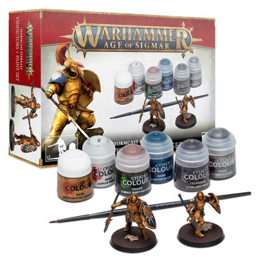 Warhammer, Age of Sigmar: Stormcast Eternals & Paint Set