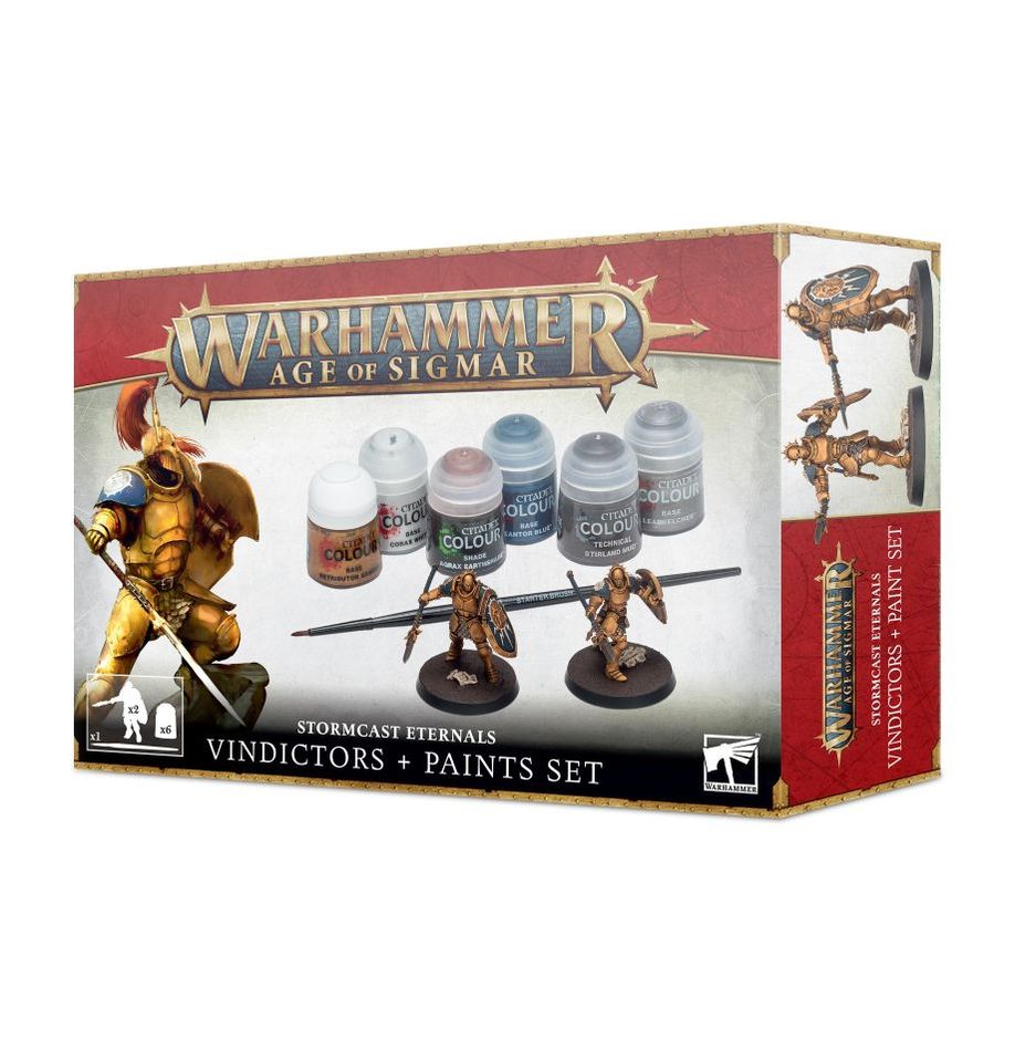 Warhammer, Age of Sigmar: Stormcast Eternals & Paint Set