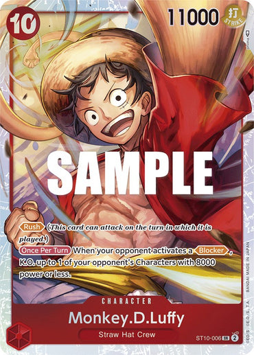 Monkey.D.Luffy [Ultra Deck - The Three Captains]