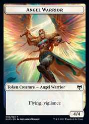 Angel Warrior Token [Kaldheim Tokens]