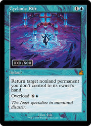 Cyclonic Rift (Retro) (Serialized) [Ravnica Remastered]