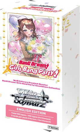 BanG Dream! Girls Band Party! Countdown Collection - Premium Booster Box