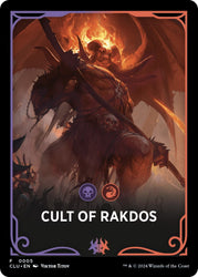 Cult of Rakdos Theme Card [Ravnica: Clue Edition Tokens]